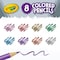 Crayola Colored Pencils, Metallic, 48PK 68-3708 - alternate 2
